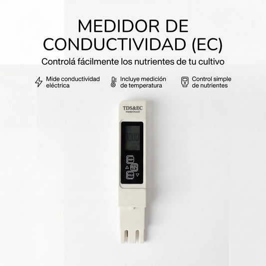 Medidor de CE y Temperatura