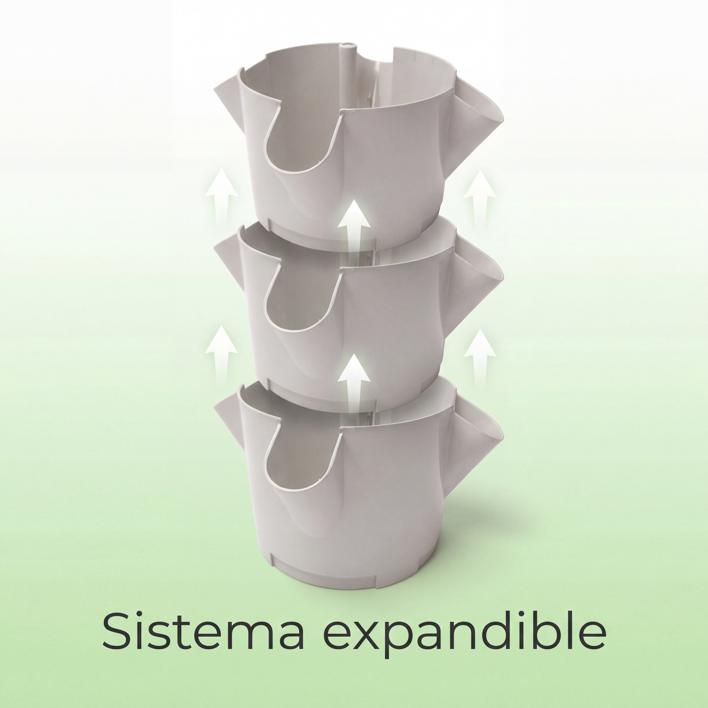 Pack x3 Módulos Growit – Expansión para Huerta Hidropónica